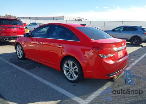 2015 Chevrolet Cruze Ltz из США, поврежденный, VIN 1G1PG5SB5F7131326